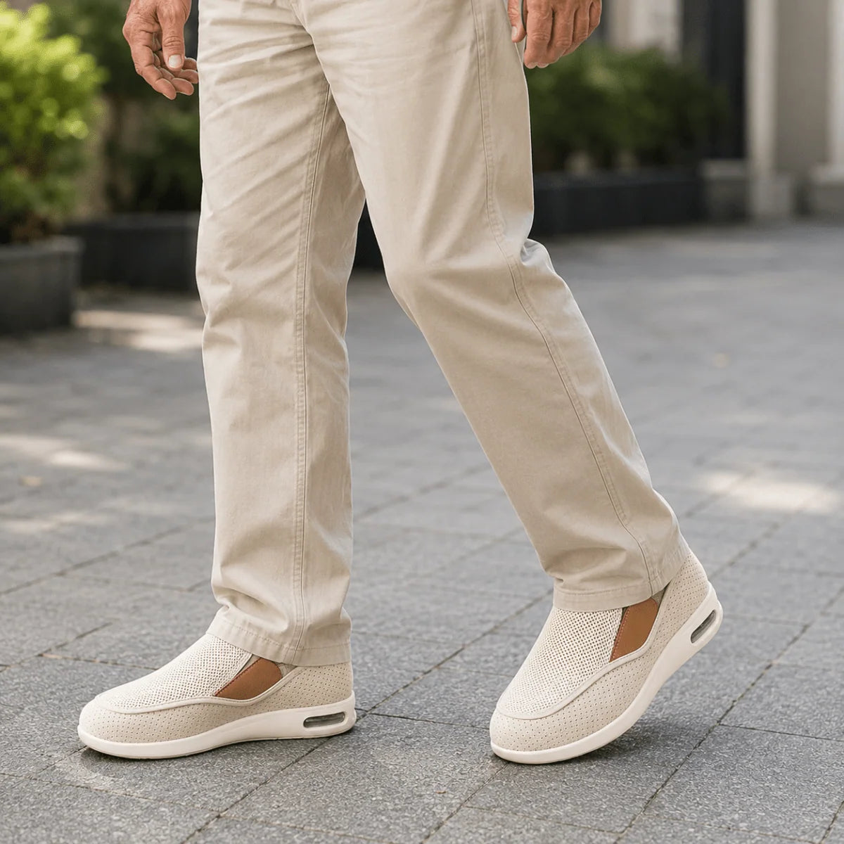 Men’s Shoes Wide-Fit Soft Cushioned Comfort