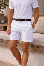 Men’s Shorts Tailored Twill Smart Casual Style