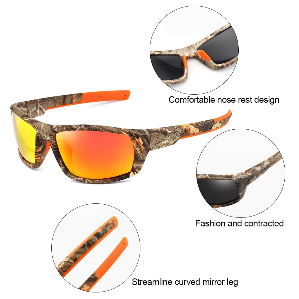 Men's Sunglasses Polarized UV400 Shatterproof Lenses