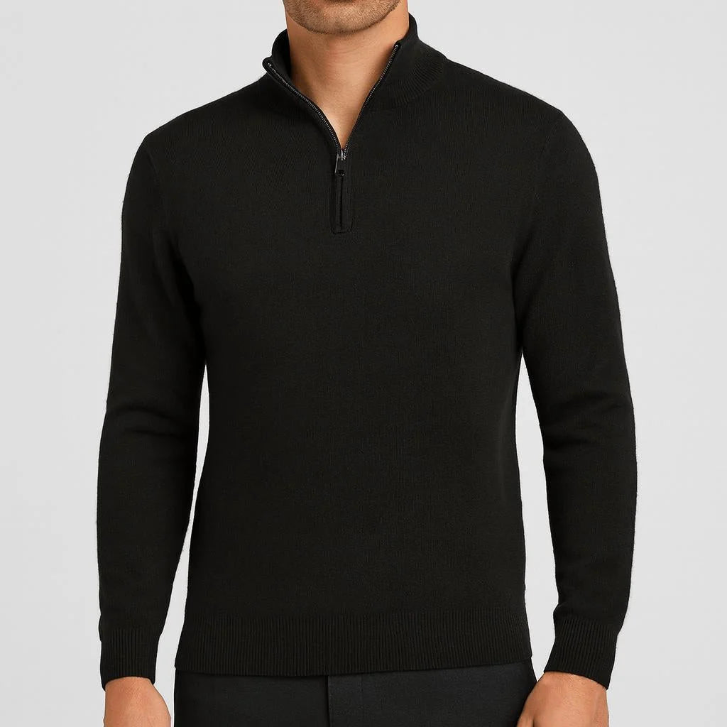 Men’s Sweater Merino Wool Classic V-Neck Lightweight Warmth