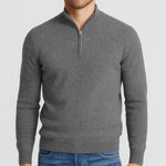 Men’s Sweater Merino Wool Classic V-Neck Lightweight Warmth