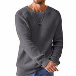 Men's Sweater Waffle Knit Breathable Athletic Fit