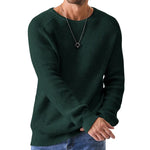 Men's Sweater Waffle Knit Breathable Athletic Fit