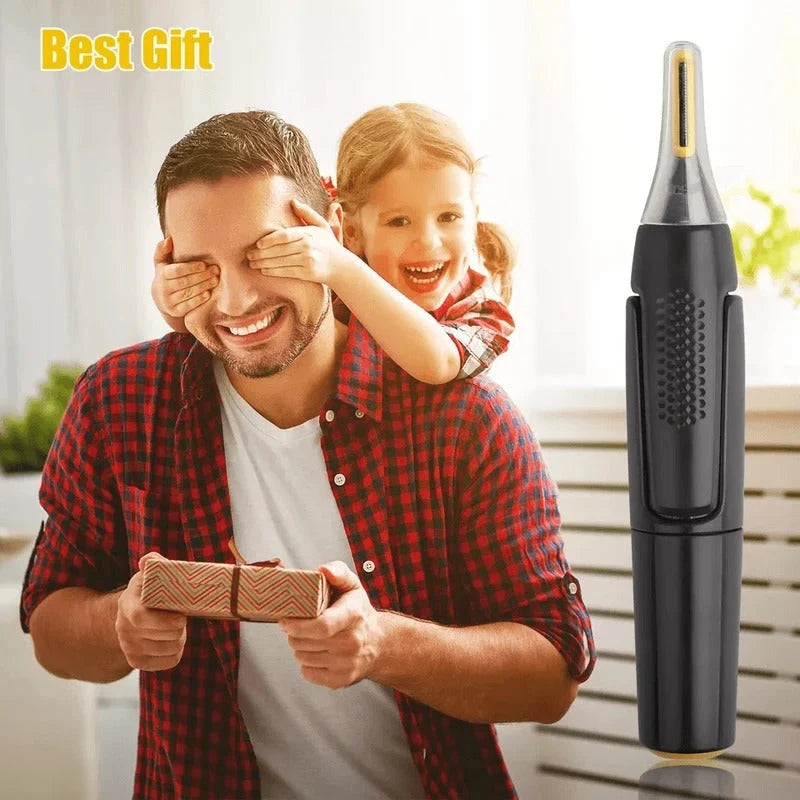 Men's Trimmer Cordless & Low-Noise Detachable Washable Head