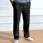Men's Trousers Slim Fit Elastic Drawstring Waist