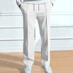 Men's Trousers Slim Fit Elastic Drawstring Waist