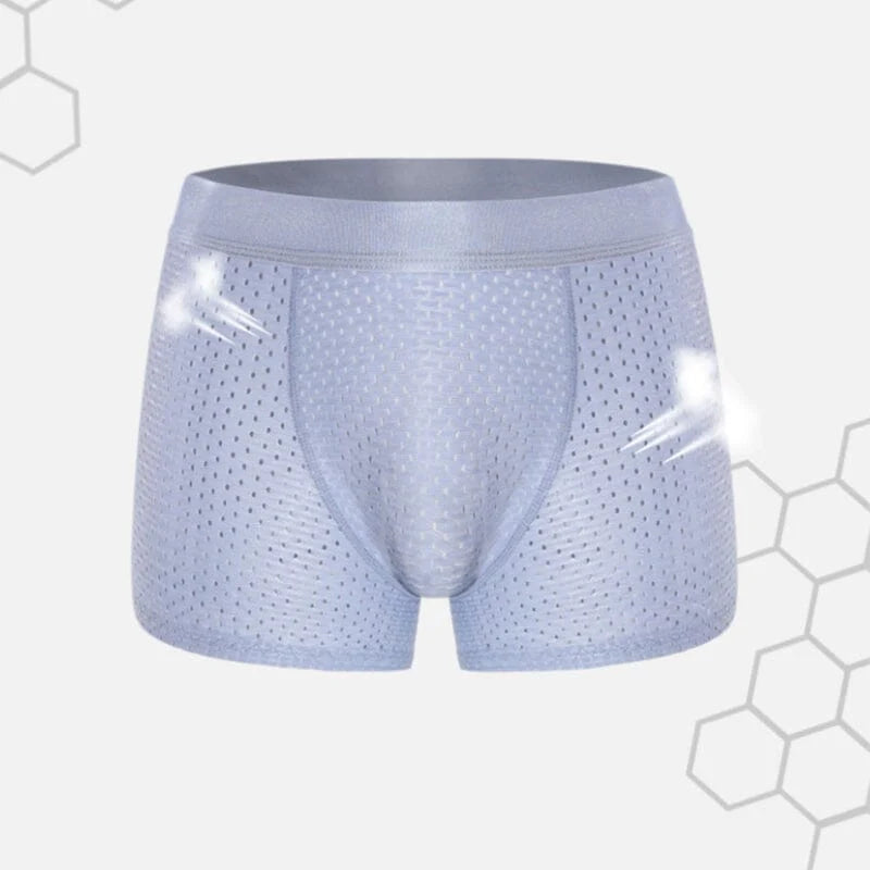 Men's Underwear Breathable Ice Silk Butt-Lift Seamless Waistband