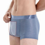 Men's Underwear Breathable Ice Silk Butt-Lift Seamless Waistband