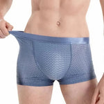 Men's Underwear Breathable Ice Silk Butt-Lift Seamless Waistband