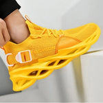 Men's Walking Shoes Cushioned Honeycomb Sole & Anti-Skid Outsole