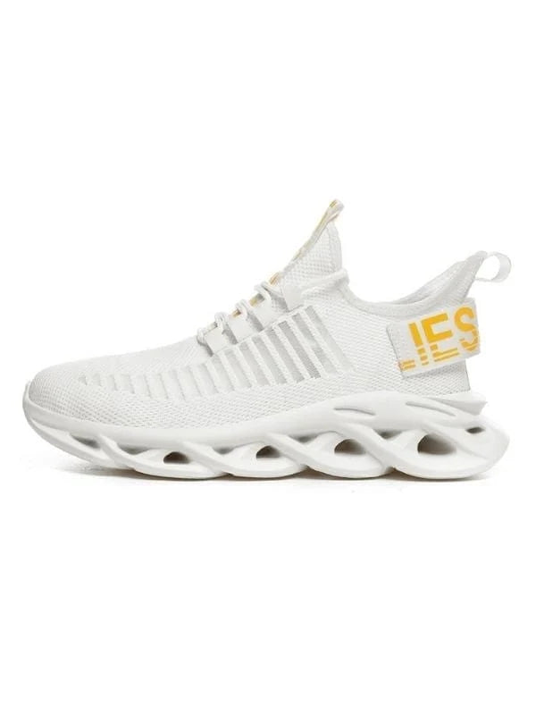 Men's Walking Shoes Honeycomb Cushioning Breathable Mesh