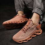 Men's Walking Shoes Honeycomb Cushioning Breathable Mesh