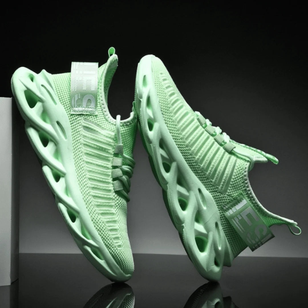 Men's Walking Shoes Honeycomb Cushioning & MD Rubber Outsole