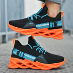 Men's Walking Shoes Shock-Absorbing Honeycomb Sole & Anti-Skid Outsole