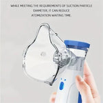 Mesh Nebulizer Quiet USB Rechargeable Portable Design