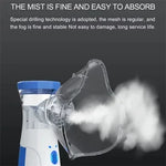 Mesh Nebulizer Quiet USB Rechargeable Portable Design