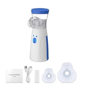 Mesh Nebulizer Quiet USB Rechargeable Portable Design