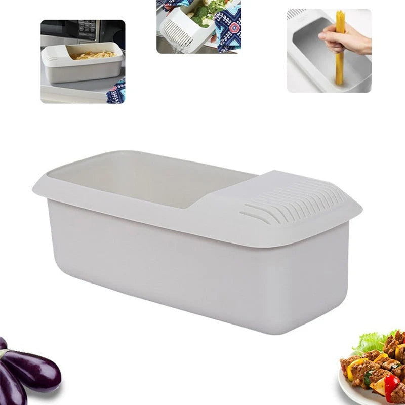 Microwave Pasta Cooker BPA-Free Dishwasher-Safe Cook 4 Foods at Once