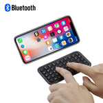 Mini Bluetooth Keyboard Wireless QWERTY Rechargeable