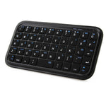 Mini Bluetooth Keyboard Wireless QWERTY Rechargeable