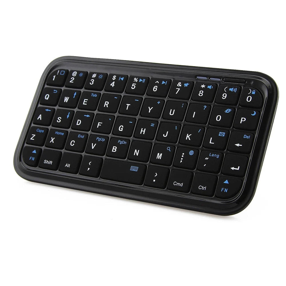 Mini Bluetooth Keyboard Wireless QWERTY Rechargeable