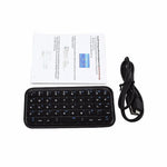 Mini Bluetooth Keyboard Wireless QWERTY Rechargeable