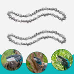 Mini Chainsaw Chain Hardened Stainless Steel 2-Pack