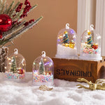 Mini Christmas Tree Built-In Sparkling Lights Tabletop Decor