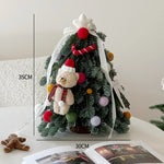 Mini Christmas Tree Space-Saving Lifelike Artificial