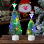 Mini Christmas Tree Twinkling LED Battery-Free Tabletop Decor