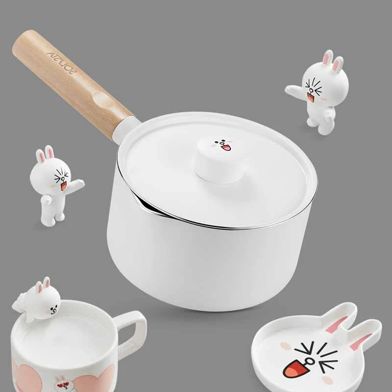 Mini Cooking Pot Non-Stick 3-In-1