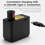 Mini Electric Bike Pump Compact Type-C Rechargeable 100 PSI