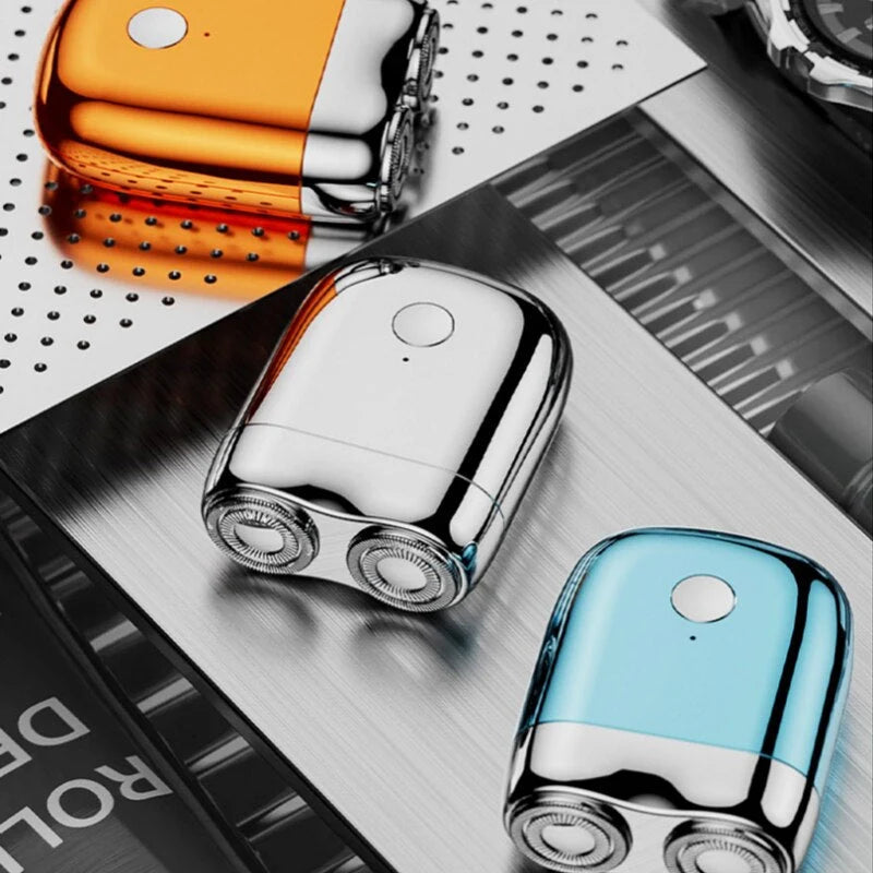 Mini Electric Shaver Magnetic Fast Charge Waterproof Non-Slip Grip