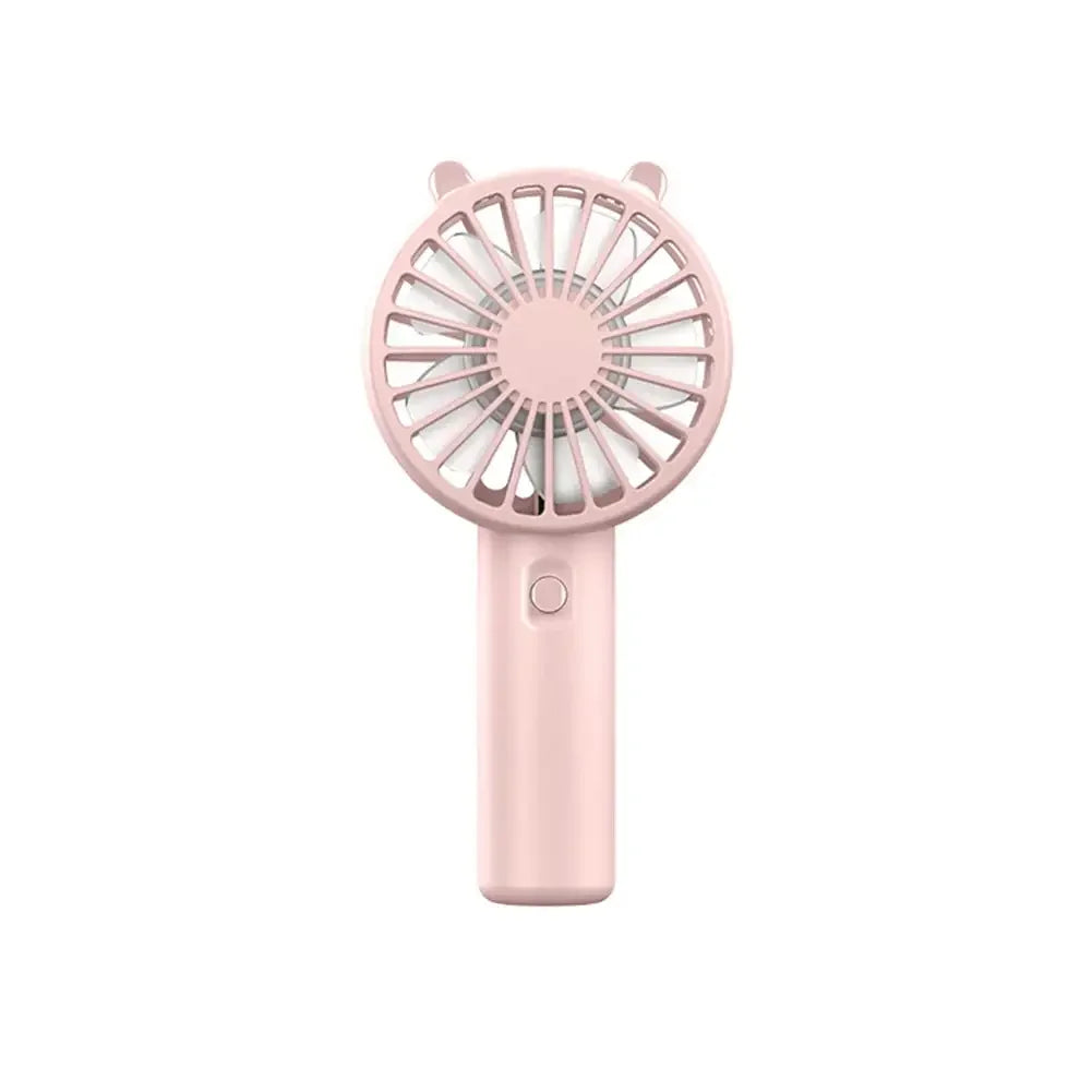 Mini Hand Fan USB Rechargeable 3-Speed 2-Pack