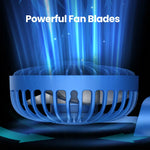 Mini Handheld Fan Set of 2 USB Rechargeable 3-Speed