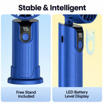 Mini Handheld Fan Set of 2 USB Rechargeable 3-Speed