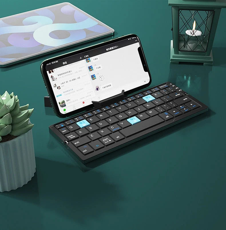 Mini Keyboard Bluetooth Wireless Slim Design For Phones & Tablets