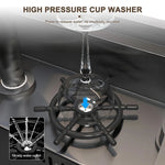 Mini Kitchen Sink Stainless Steel Integrated Cup Washer