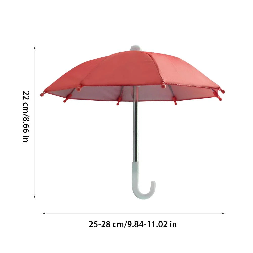 Mini Motorcycle Umbrella UV & Rain Protection