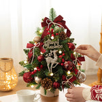Mini Pre-Lit Christmas Tree Tabletop Decor