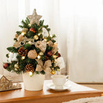 Mini Pre-Lit Christmas Tree Tabletop Decor