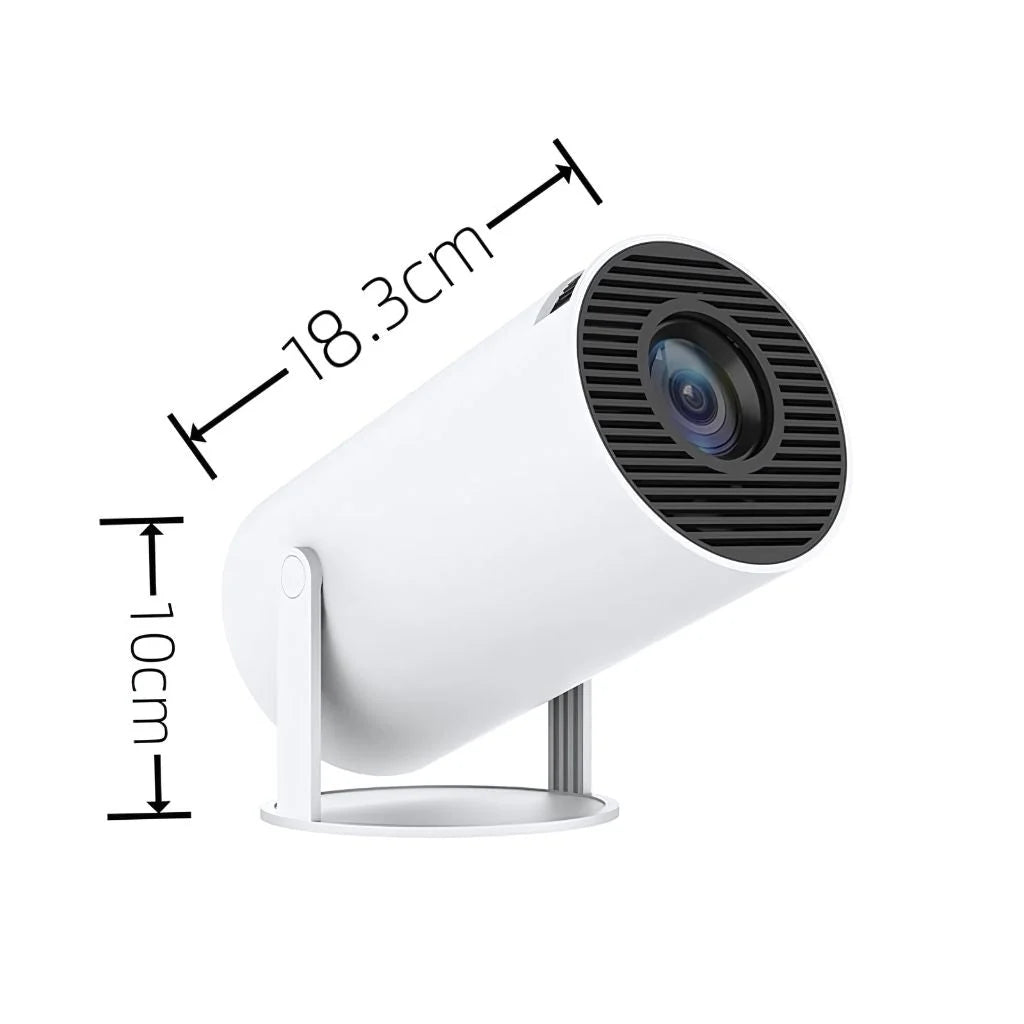 Mini Projector HD 720p Built-In Streaming WiFi 6
