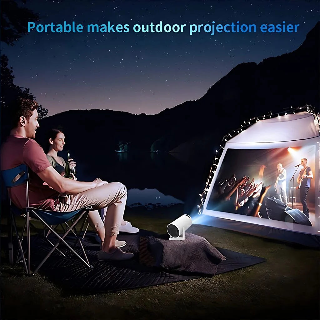 Mini Projector HD 720p WiFi 6 Auto Focus