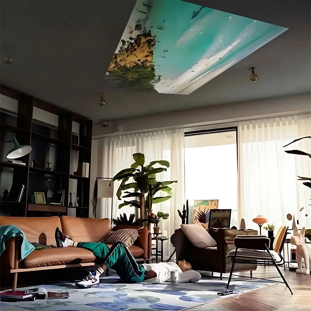Mini Projector HD 720p WiFi 6 Auto Focus