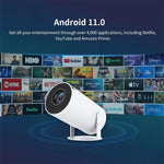 Mini Projector HD 720p WiFi 6 Auto Focus