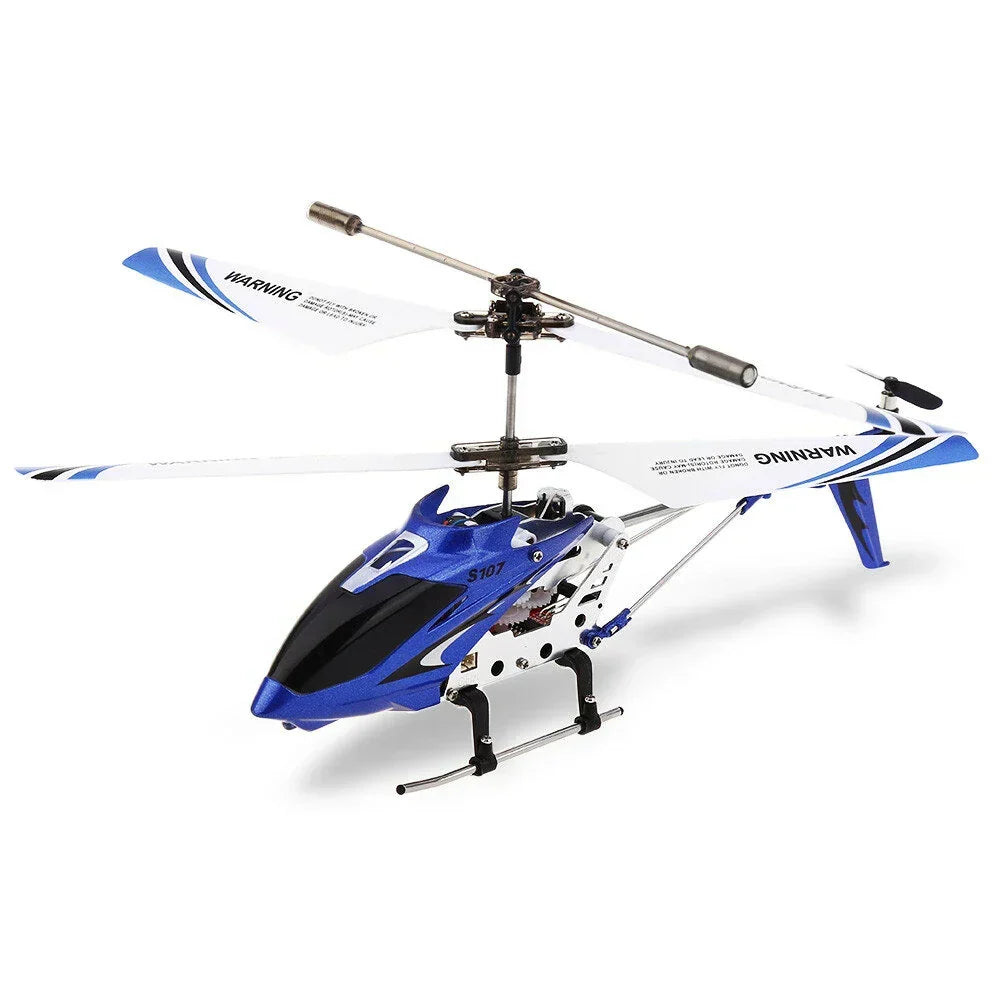 Mini RC Helicopter Indestructible Metal Frame Gyro-Stabilized