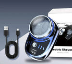 Mini Shaver USB Rechargeable Digital Display Compact Travel Design