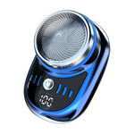 Mini Shaver USB Rechargeable Digital Display Compact Travel Design