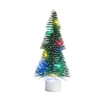 Mini Tabletop Christmas Tree Faux Pine Warm White LED