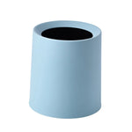 Mini Trash Can Double-Layer Compact Plastic Desktop Bin